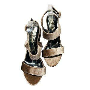 Angelina by De Blossom Collection Velvet Sandals Shoes